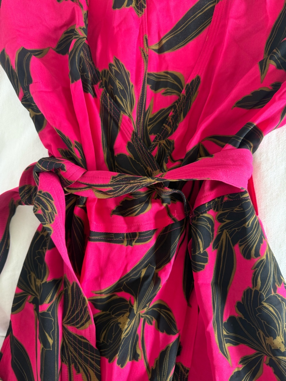 A.L.C. "Cora" Silk Midi Wrap Dress - Picture 7 of 8